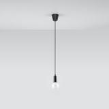 Sollux Lampa wisząca DIEGO 1 czarna SL.0572