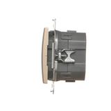 Simon 54 GO Ściemniacz do żarówek LED-owych, 230 V [Wi-Fi] złoty mat DESL1W.01/44 KONTAKT
