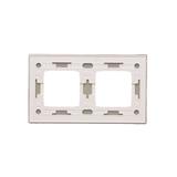 Simon 54 Nature Ramka 2-krotna Nature-Beton AL BETONE IP20/IP44* (*IP44-należy zastosować zestaw uszczelek DUN2) DRN2/91 KONTAKT