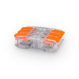 Szybkozłączka CMK-653 transparentny/pomarancZ-9.653 OPATÓWEK