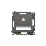 Simon 55 Oprawa oświetleniowa LED 230V z czujnikiem ruchu (1,2 W) Barwa neutralna 4200K Czarny mat