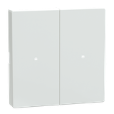 KNX klawisz do 2-kr. modułu przyciskowego biały active System M
