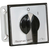 Łącznik Krzywkowy 16A, Łącznik obwodów 0-1-2-3, mocowanie do bazy czoło szare pokrętło czarne