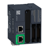 Modicon M221 sterownik modułowy RJ45 Ethernet 16 wejść 16 wyjść tranzystorowych PNP 24 VDC złącze HE