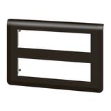 Mosaic - Ramka 2X8 Modułowa Pozioma - Antracyt 079077L LEGRAND