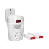 Mini alarm bezprzewodowy z wbudowaną syreną sterowany pilotem 6m bateryjny AS-1 ORNO