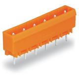 MCS-MIDI Classic wtyk 12-bieg. pomarańczowy raster 7,62 mm