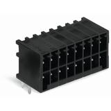 wtyk THT, 2-rzędowy