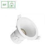 FIALE CORE COMPLETE DOWNLIGHT 7W CCT 230V 45ST IP20 UGR<19 FI90X85MM BIAŁY OKRĄGŁA