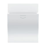 LIVING NOW - PLAKIETKA ŁĄCZNIKA HOTELOWEGO - 3 MODUŁY - BIEL, Bticino