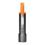 Latarka LED SMD 10W + COB 2W, 350lm, 1200 mAh, funkcja zoom, kolorowe nakładki