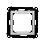 Simon 55 Adapter (przejściówka) na osprzęt standardu 45x45mm Aluminium mat TA45.01/143 KONTAKT