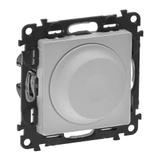 Valena Life Ściemniacz Obrotowy Bez Zacisku Neutralnego Aluminium 230 V  752360 LEGRAND