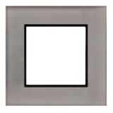 ARIA Ramka pojedyncza - kolor szare szkło