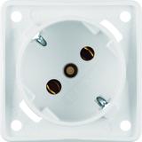 Integro Flow Gniazdo SCHUKO 45°, mechanizm biały 841852522 HAGER