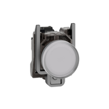 Harmony XB4 Lampka sygnalizacyjna z białą żarówką 250V XB4BV61 Schneider