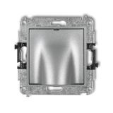 ICON Mechanizm wypustu kablowego srebrny metalik