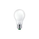 Żarówka LED klasa A 4W=60W 840lm 3000K barwa ciepła kulka 4-60W E27 830 A60 UE Szkło matowe 5 lat gw