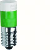 Żarówka LED E10 zielony Berker 167803 WDA2727G HAGER