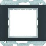 BERKER K.1 Zestaw adaptacyjny do modułów systo 45x45mm antracyt mat 14407006 HAGER