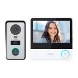 Wideodomofon domofon FULL HD 7 cal polskie menu czytnik RFID daszek furtka + brama CETI VDP-60FHD OR