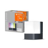 Kinkiet Ogrodowy LED INTELIGENTNY 9,5W RGB+W Ciemny szary SMART+ WiFi CUBE 4058075478114 LEDVANCE