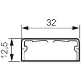 Końcówka Kanału 32X 12.5Mm Biały Dlplus 32x12.5 031203 LEGRAND