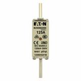 NH FUSE 125A 500V GG/GL SIZE 01 Wkładka NH01 125A 500V GL/GG podwójny wskaźnik 125NHG01B EATON