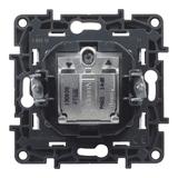 Niloe Step - gniazdo TV-R-SAT przelotowe, 14 dB- kolor aluminium, Legrand