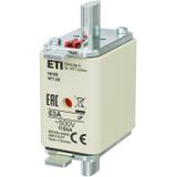 Wkładka topikowa NH szybka KOMBI NH00 WT-00 gF 63A 500V 004114337 ETI