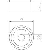 AH 1, UCHWYT DYSTANS.ROZ.1 WYS.12MM