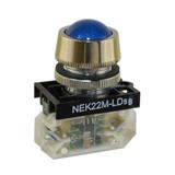 Lampka NEK22MLDSB 24-230V niebieska