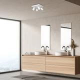 MILAGRO Lampa sufitowa PICO WHITE 4xGU10