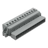 MCS-MIDI Classic wtyk 12-bieg. szary raster 5 mm /25szt./ WAGO
