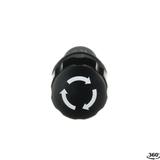 Przycisk bezpieczeństwa 1NO1NC czarny CE3T-10B-11