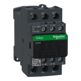 Stycznik mocy TeSys D [AC-3] 25A 3P 1Z 1R cewka 12VDC niski pobór LC1D25JL Schneider