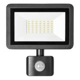 FARO S LED 30W naświetlacz z PIR, 2400lm, IP44, 4000K, aluminium + szkło AD-NL-6254BLR4 ORNO
