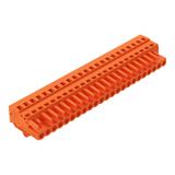 MCS-MIDI Classic gniazdo 23-bieg. pomarańczowe raster 5,08 mm /10szt./ WAGO