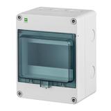 HERMETICA Rozdzielnica hermetyczn 1x6 ZACISK N IP 65 dymna