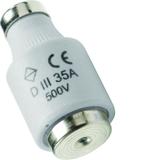 Wkładka bezpiecznikowa DIII/E33 wyk.szybkie F (Bi-Wts) 35A 500VAC LE33F35 HAGER