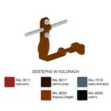 AN-27C/LA/-N Uchwyt dach.prof.skr.Z-śr. WZÓR 1 H=10cm /LA/