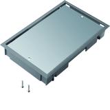 tehalit.VE-EE Pokrywa pełna płytki montaż E04 147X247 5mm stal szary PA BDE04057011 HAGER