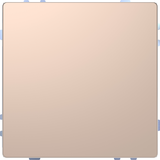 Przycisk KNX Pro T, System Design, metalik szampański, funkcja 1-4 przycisków, z czujnikiem temperat