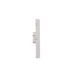 Simon 55 Klawisz podwójny do: SW5M SP2M Aluminium mat TKW5/143 KONTAKT