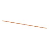 ZX2091 Szyna Cu 12x5mm, L:997mm (do samodzielnego montażu)