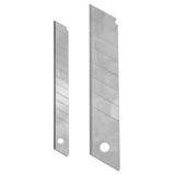 Noże z ostrzem łamanym + ostrza, zestaw 26 sztuk