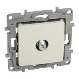 NILOE - GNIAZDO TV TYP  F  TYPU GWIAZDA 0-2400 MHZ 1 DB KREMOWE, Legrand