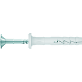 FX-N-K Kołek wbijany nylonowy szybkiego montażu z kołnierzem 6x40 mm /100szt./