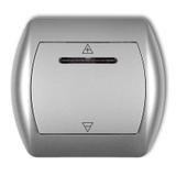 TREND Regulator oświetlenia sterowany dotykiem i dowolnym pilotem srebrny metalik