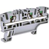 ESH-EFC.4/1+2 Złączka sprężynowa 4 mm2 PUSH-IN (szara)